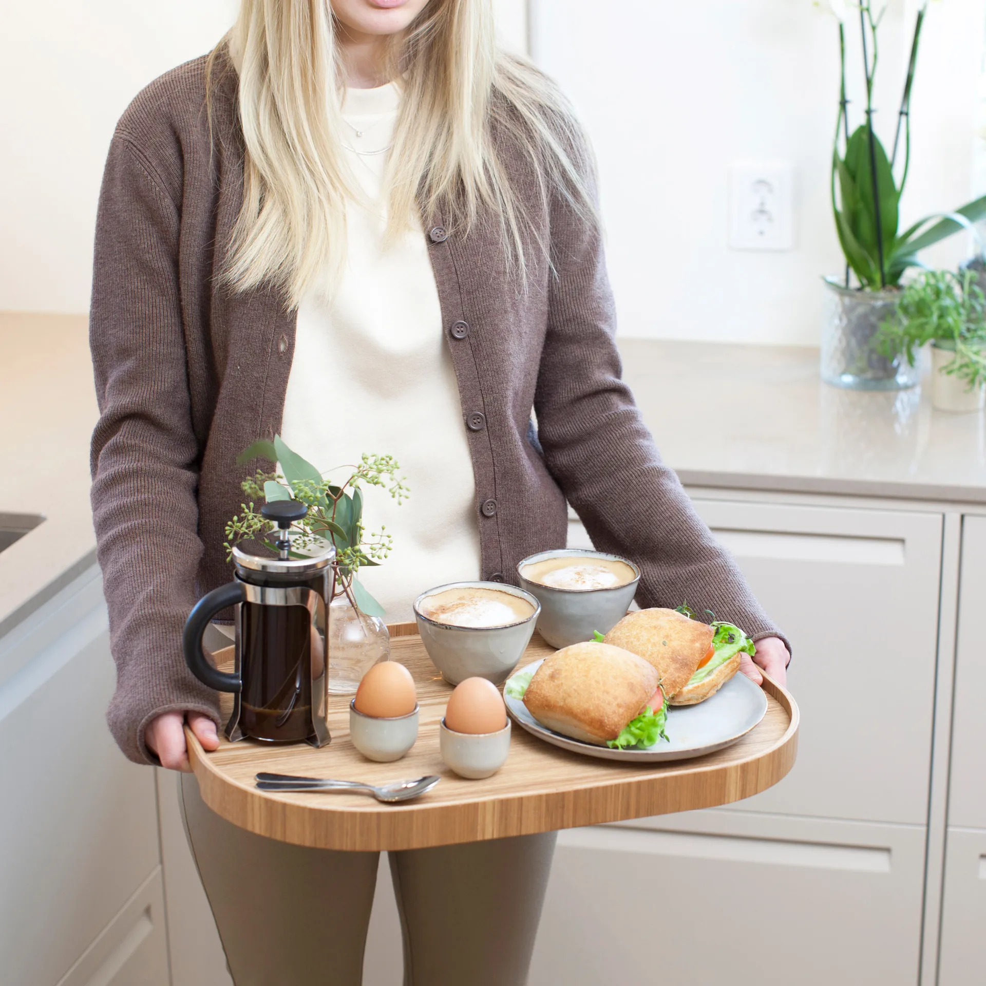 Bosign δίσκος σερβιρίσματος curveline μεγάλος 34x47 εκ, Βέλος Bosign