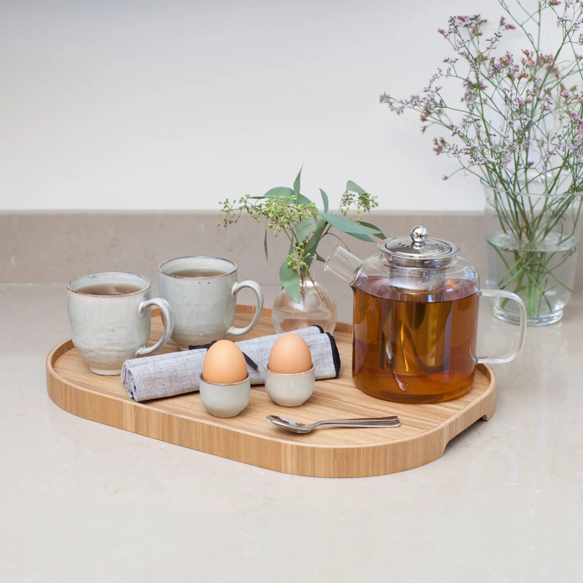 Bosign δίσκος σερβιρίσματος curveline μεγάλος 34x47 εκ, Βέλος Bosign