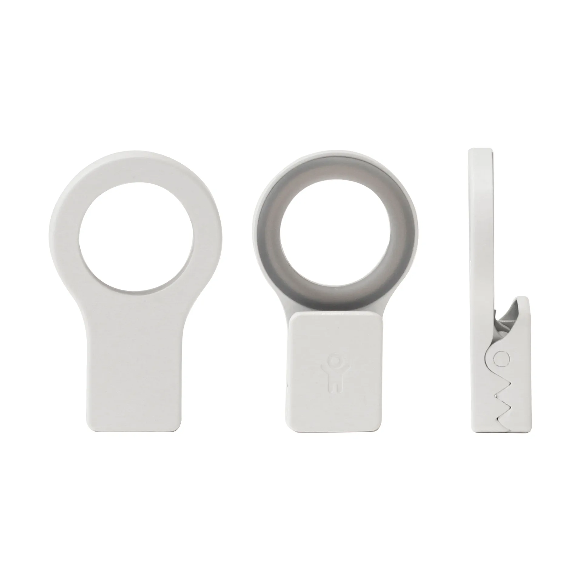 Bosign Loop clips για πετσέτα κουζίνας 2-pack, Άσπρο Bosign