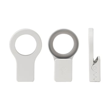 Bosign Loop clips για πετσέτα κουζίνας 2-pack - Άσπρο - Bosign