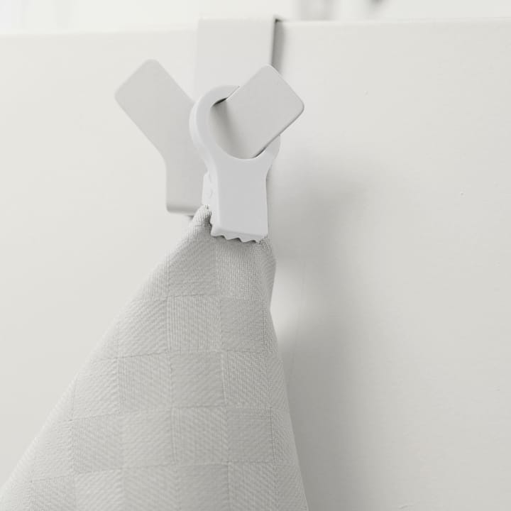 Bosign Loop clips για πετσέτα κουζίνας 2-pack, Άσπρο Bosign