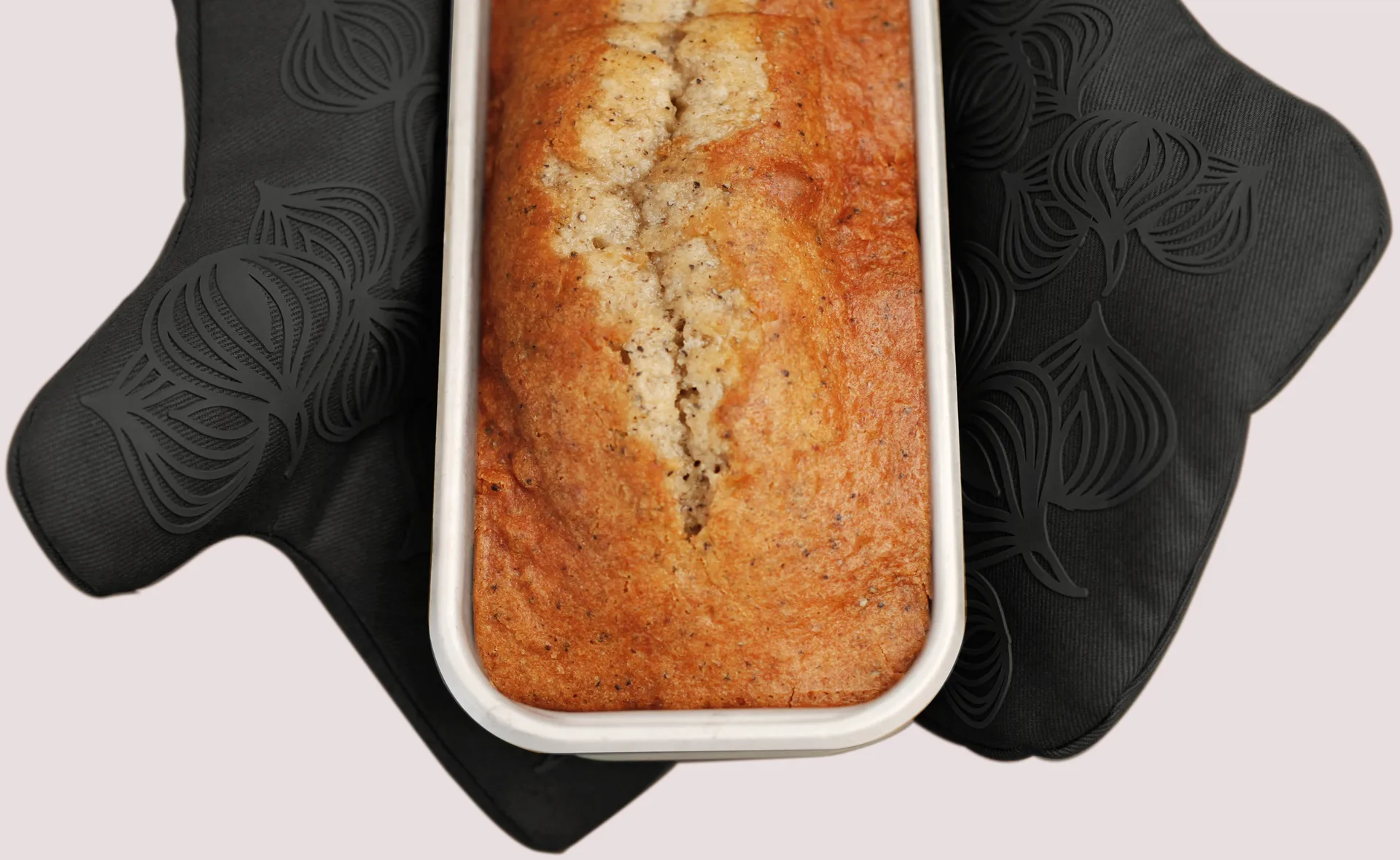 Bosign non-slip γάντι φούρνου, Μάυρο Bosign