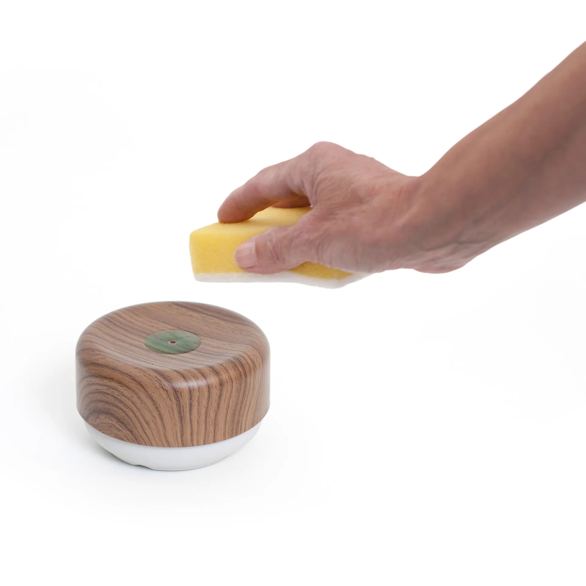 Bosign αντλια σαπουνιού για τα πιάτα, Σκούρες λεπτομέρειες ξύλου Bosign