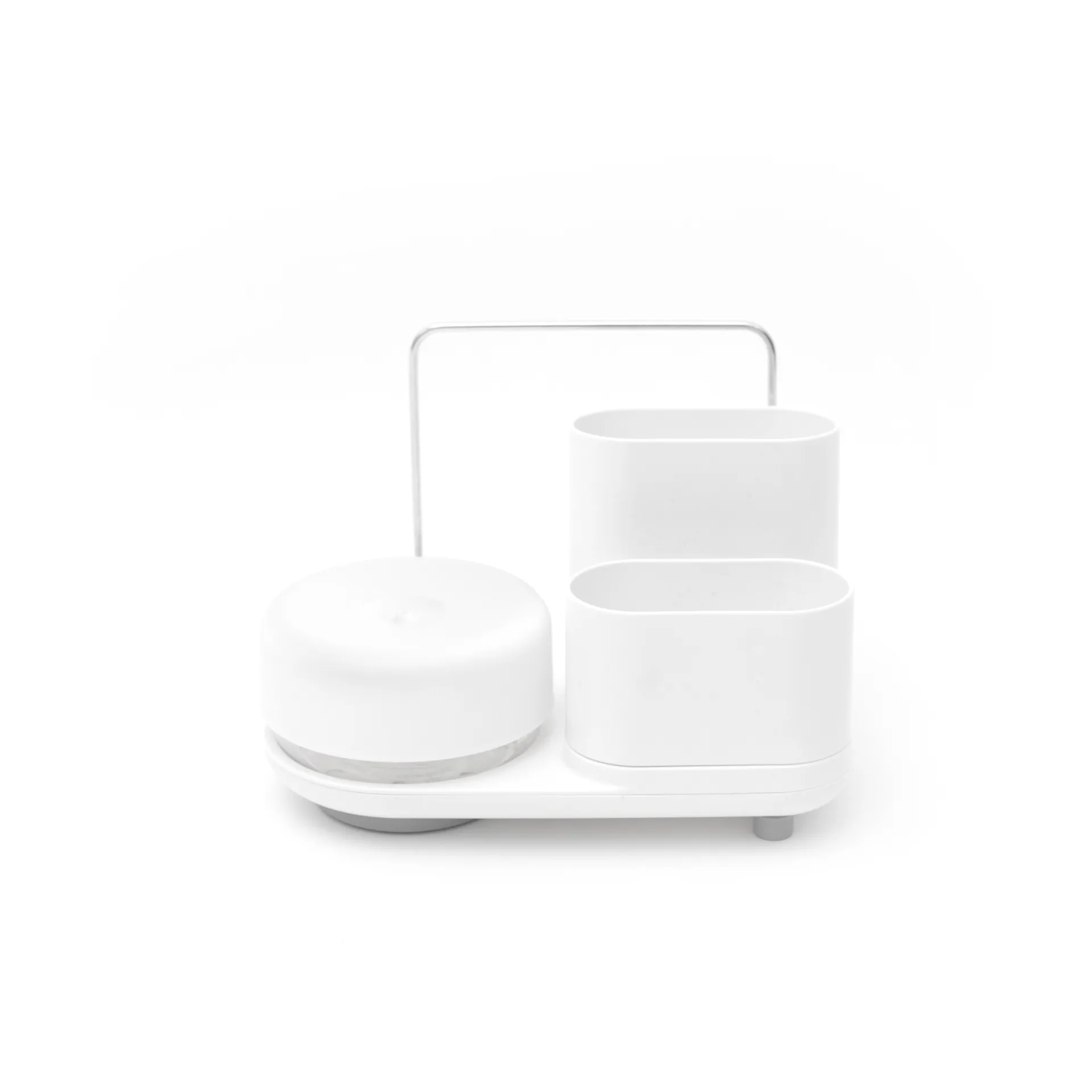 Do-Dish Caddy PLUS αντλία σαπουνιού πιάτων με αποθήκευσ, Άσπρο Bosign