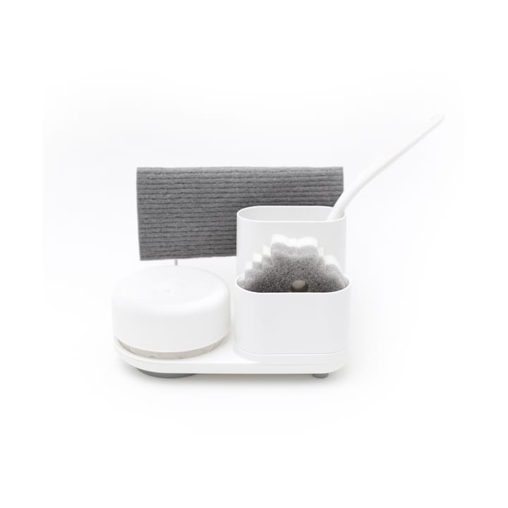 Do-Dish Caddy PLUS αντλία σαπουνιού πιάτων με αποθήκευσ, Άσπρο Bosign