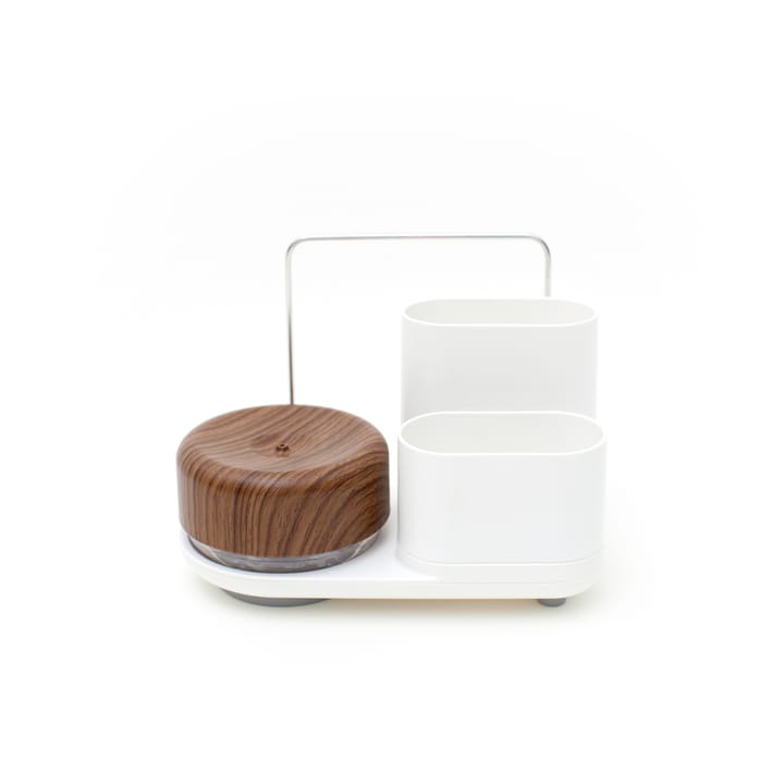 Do-Dish Caddy PLUS αντλία σαπουνιού πιάτων με αποθήκευσ - Σκούρο ξύλο - Bosign