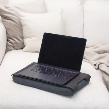 Δίσκος γονάτων Laptray anti-slip 43x23 cm - Μαύρη ιτιά-γκρι - Bosign