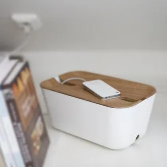 Δοχείο οργάνωσης καλωδίων M, ξύλινο μοτίβο Bosign