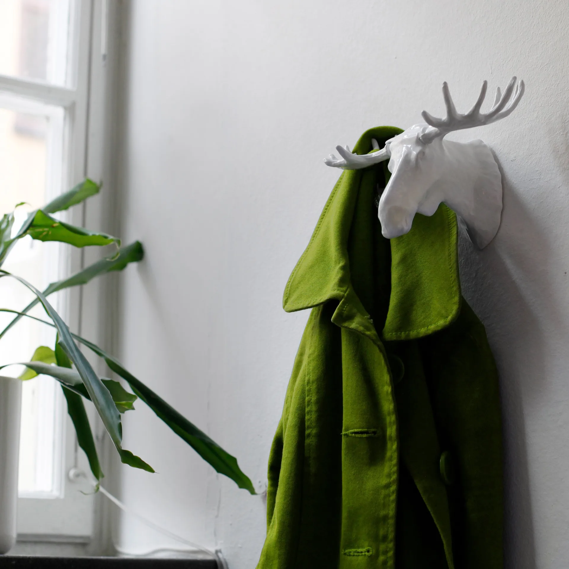 Moose γάντζος, λευκό Bosign