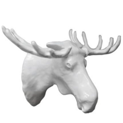 Moose γάντζος, λευκό Bosign