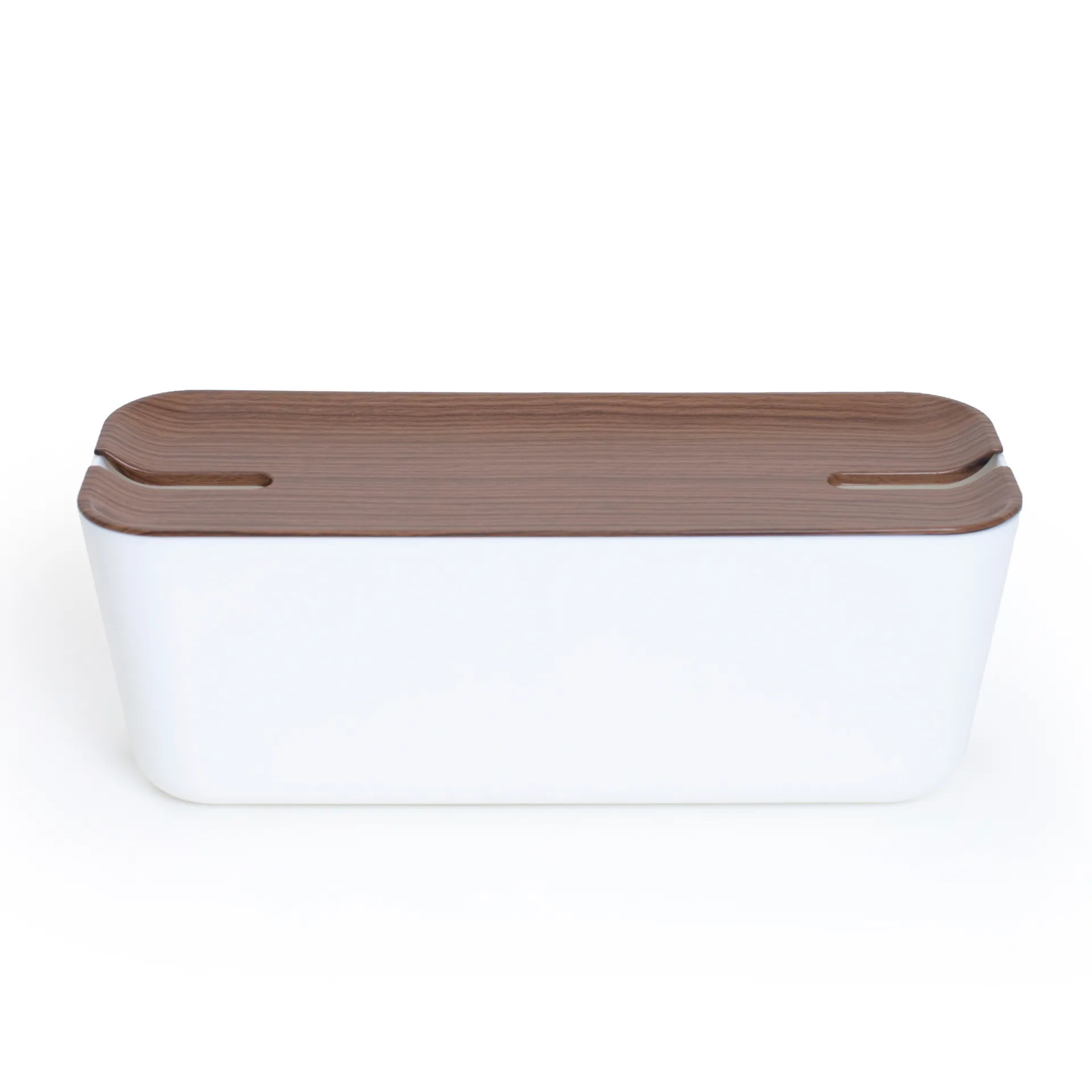 Δοχείο οργάνωσης καλωδίων XL, Σκούρες λεπτομέρειες ξύλου Bosign