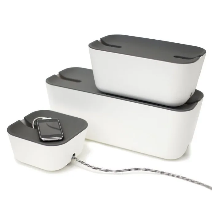 Δοχείο οργάνωσης καλωδίων XL, γκρι καπάκι Bosign