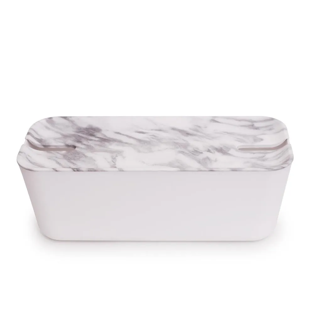 Δοχείο οργάνωσης καλωδίων XL, μοτίβο μαρμάρου Bosign