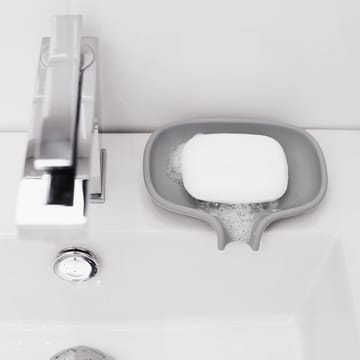 Σαπουνοθήκη με στόμιο αποστράγγισης, σιλικόνη - γκρι - Bosign