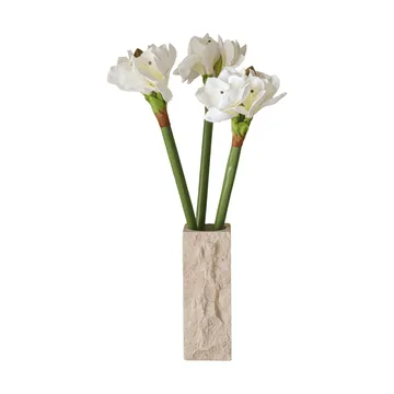 Amaryllis τεχνητή ανθοδέσμη - Λευκό, 73 εκ. - Botané