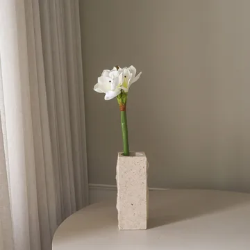 Amaryllis τεχνητό λουλούδι - Λευκό, 73 εκ. - Botané