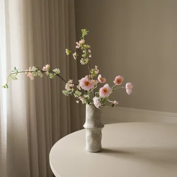 Blossom Veil τεχνητό μπουκέτο - Παπαρούνα, λευκή ιτιά - Botané