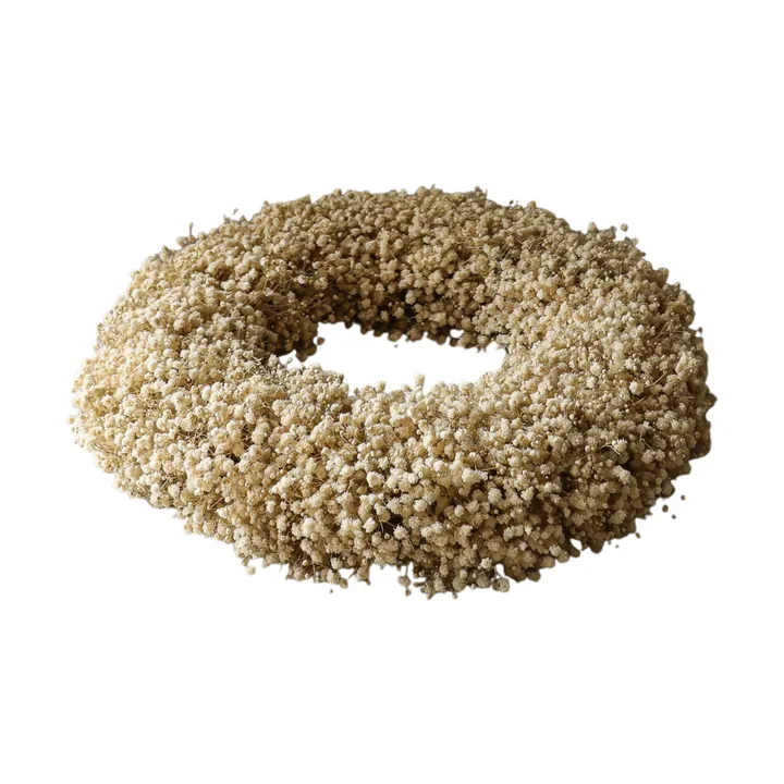 Brudslöja Wreath στεφάνι - Κίτρινο, Ø40 εκ. - Botané