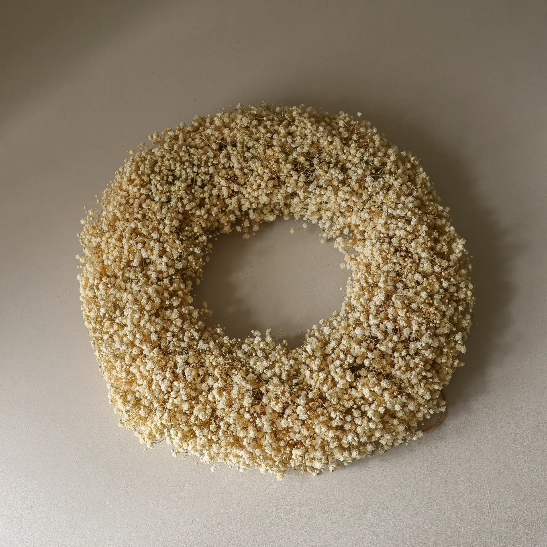 Brudslöja Wreath στεφάνι, Κίτρινο, Ø40 εκ. Botané