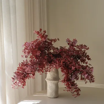 Burgundy Maple Branch τεχνητή ανθοδέσμη - 107 εκ., 4 τμχ. - Botané