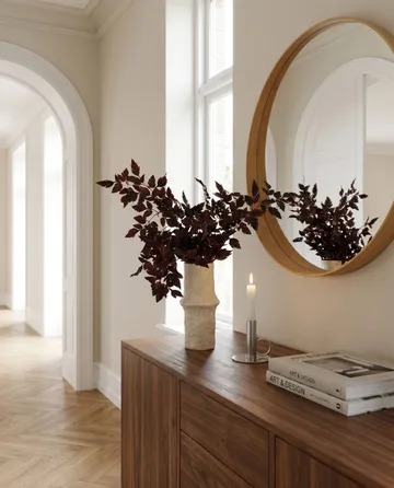 Burgundy Plum Leaves τεχνητή ανθοδέσμη - Red, 85 εκ., 1 τεμ. - Botané