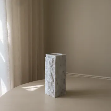 Carrara Edge βάζο από μάρμαρο - Medium, 30 εκ. - Botané