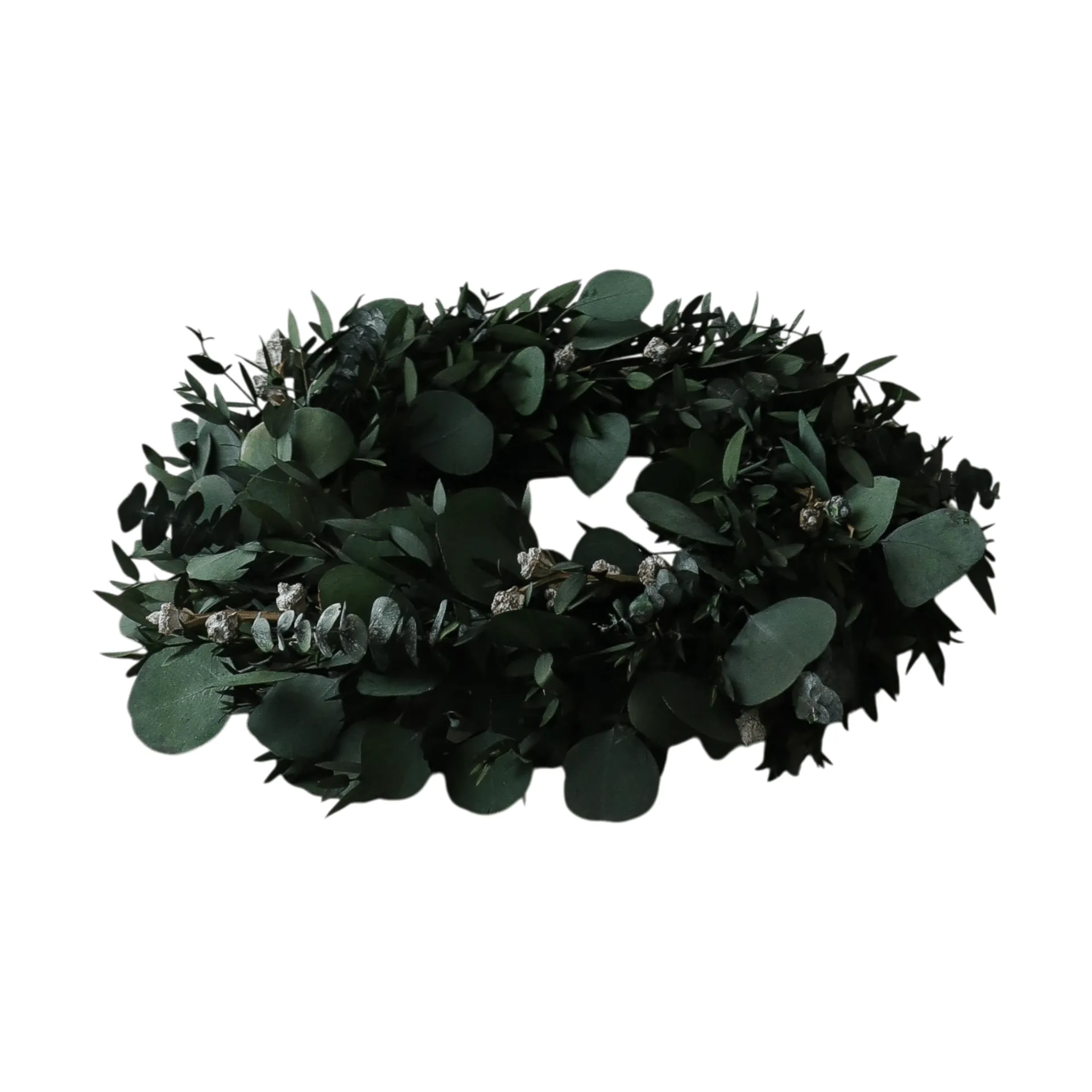 Eucalyptus Wreath στεφάνι, Green mixed, Ø40 εκ. Botané