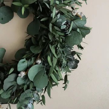 Eucalyptus Wreath στεφάνι - Green mixed, Ø40 εκ. - Botané