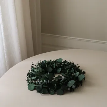 Eucalyptus Wreath στεφάνι - Green mixed, Ø40 εκ. - Botané