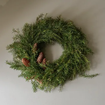Evergreen Pine Wreath στεφάνι - Κλαδιά ελάτου, Ø40 εκ. - Botané