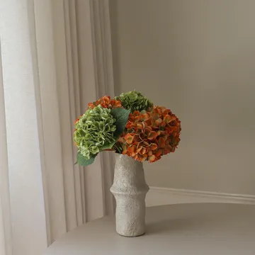 Hortensia τεχνητό μπουκέτο - Copper, 60 εκ., 7 τεμ. - Botané