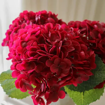 Hortensia τεχνητό λουλούδι - Red, 51 εκ., 1 τεμ. - Botané