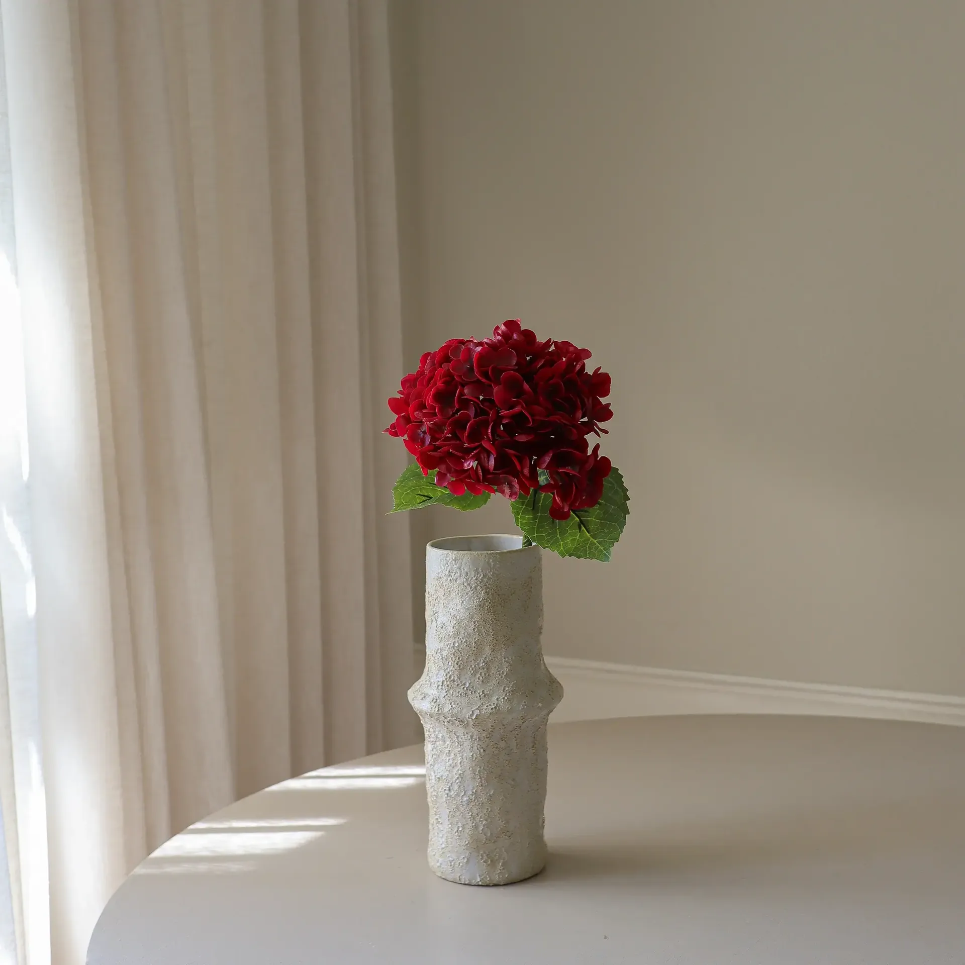 Hortensia τεχνητό λουλούδι, Red, 51 εκ., 1 τεμ. Botané