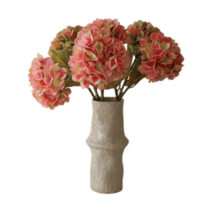 Hortensia τεχνητό μπουκέτο - Soft pink, 60 εκ., 5 τεμ. - Botané