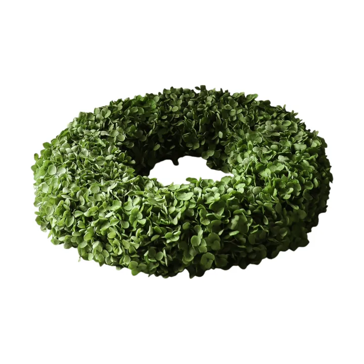 Hortensia Wreath στεφάνι λουλουδιών - Πράσινο, Ø40 εκ. - Botané