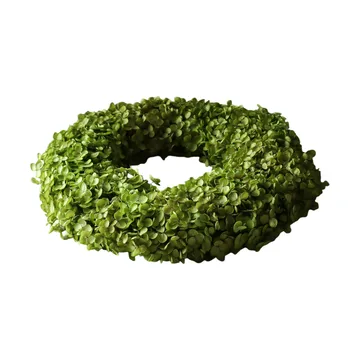 Hortensia Wreath στεφάνι λουλουδιών - Light green, Ø40 εκ. - Botané