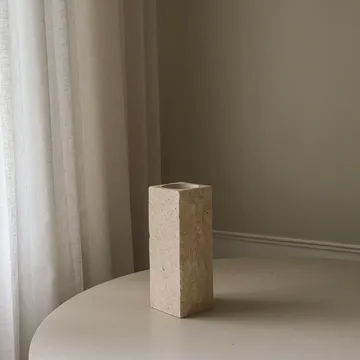 Limestone Edge βάζο από μάρμαρο - Medium, 30 εκ. - Botané