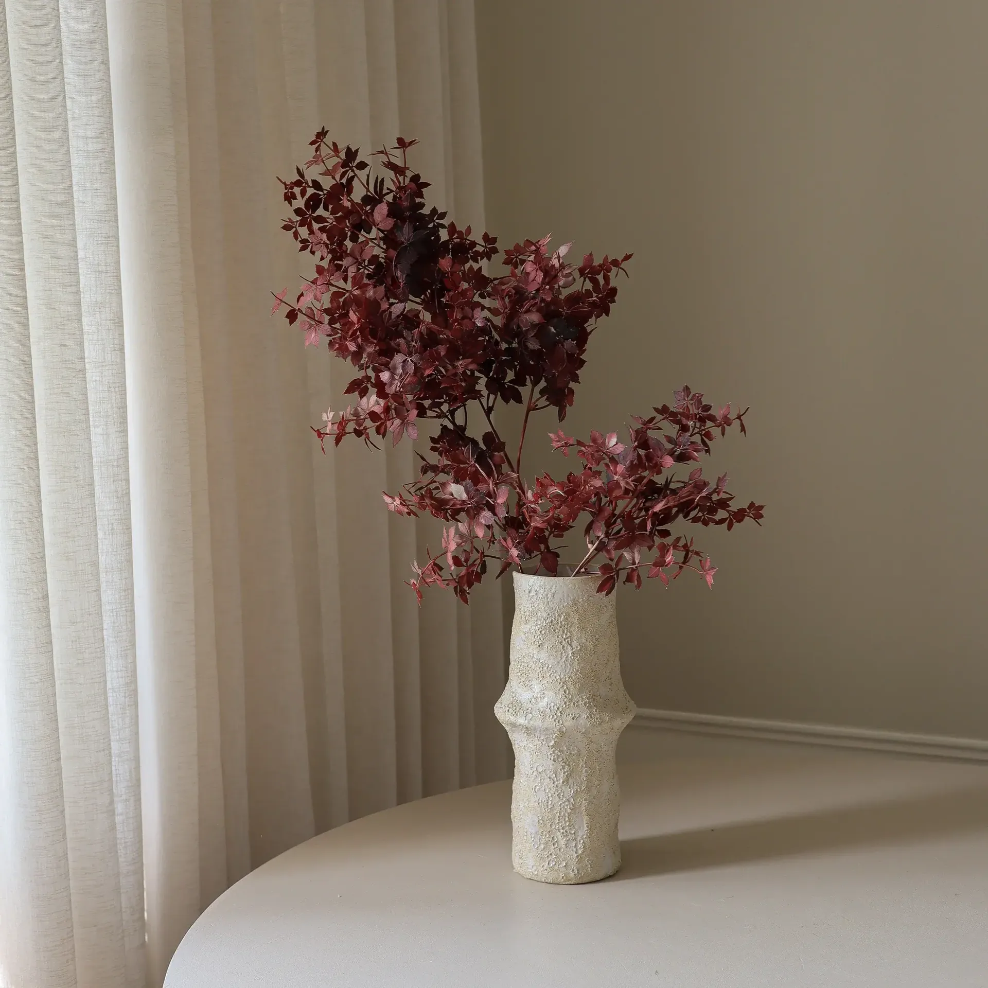 Maple Branch τεχνητή ανθοδέσμη, Burgundy, 107 εκ., 1 τεμ. Botané