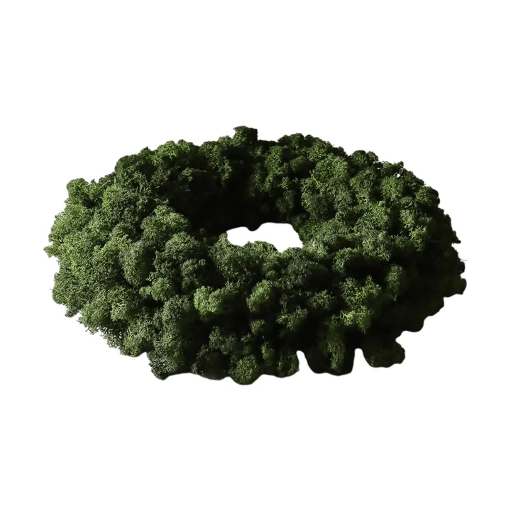 Moss Wreath στεφάνι με βρύα - Πράσινο, Ø40 εκ. - Botané