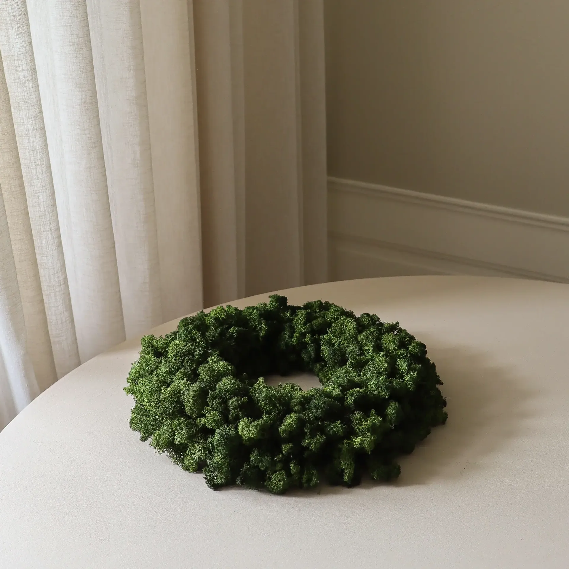 Moss Wreath στεφάνι με βρύα, Πράσινο, Ø40 εκ. Botané