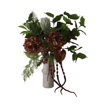 Noir Botanica τεχνητή ανθοδέσμη - Ορτανσία-κάλλα-ανθούριο 112 εκ., 15 τμχ. - Botané