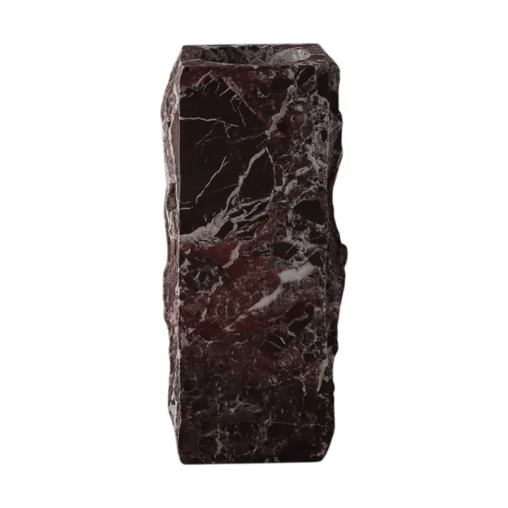Rosso Levanto Edge μαρμάρινο βάζο - Medium, 30 εκ. - Botané