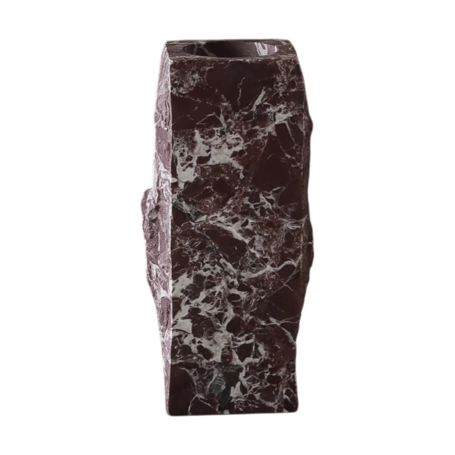Rosso Levanto Edge μαρμάρινο βάζο, Small, 25 εκ. Botané
