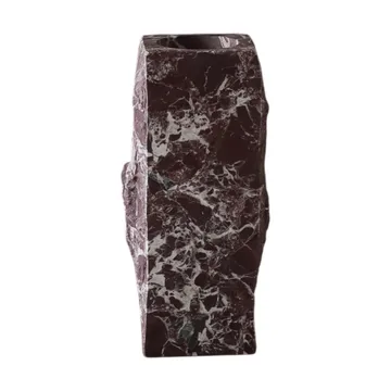 Rosso Levanto Edge μαρμάρινο βάζο - Small, 25 εκ. - Botané