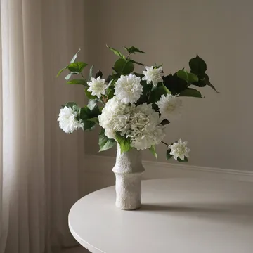 Soft Serve τεχνητό μπουκέτο - Hortensia-dahlia, 8 τεμάχια - Botané