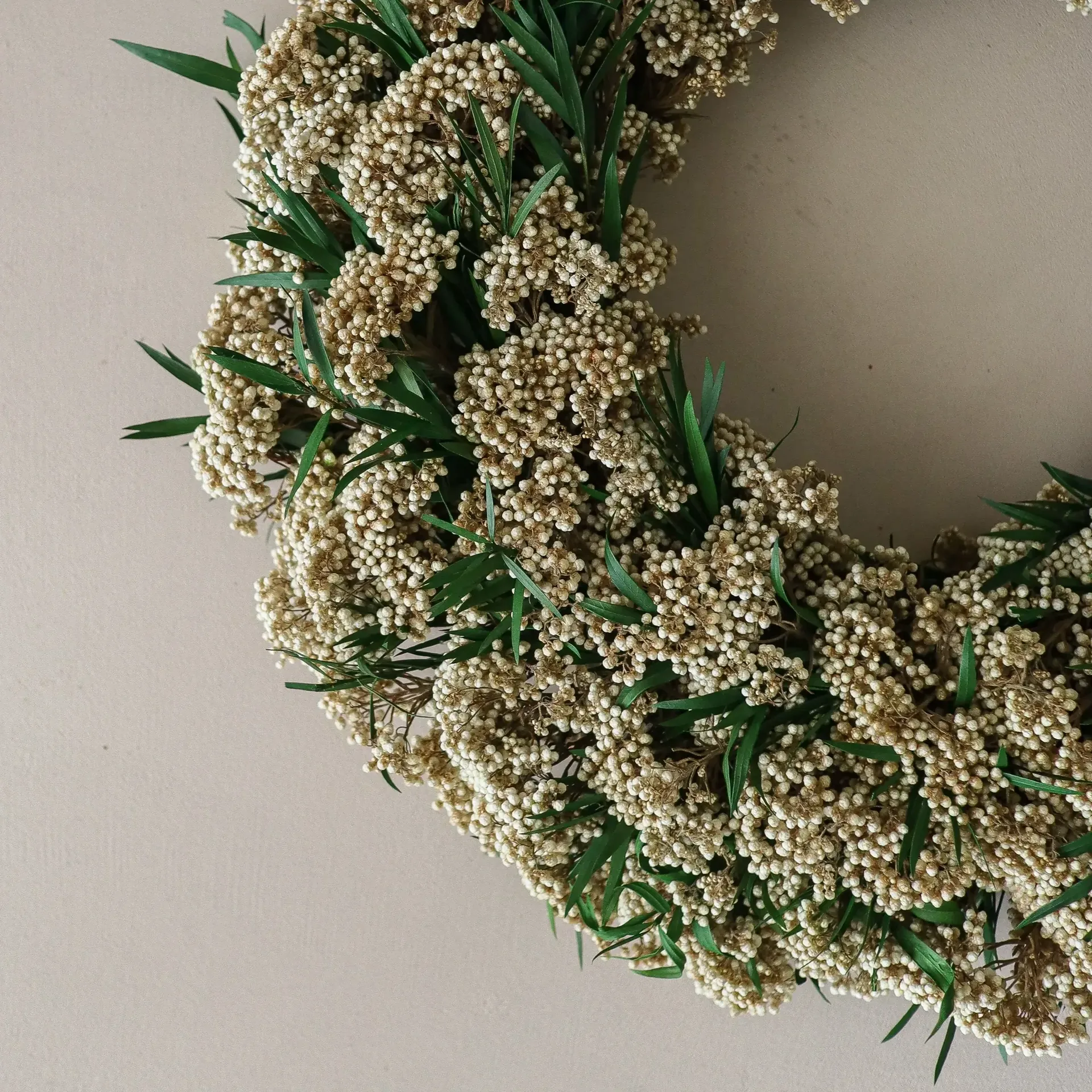 Whisper Meadow Wreath στεφάνι λουλουδιών, Risblomma, Ø40 εκ. Botané