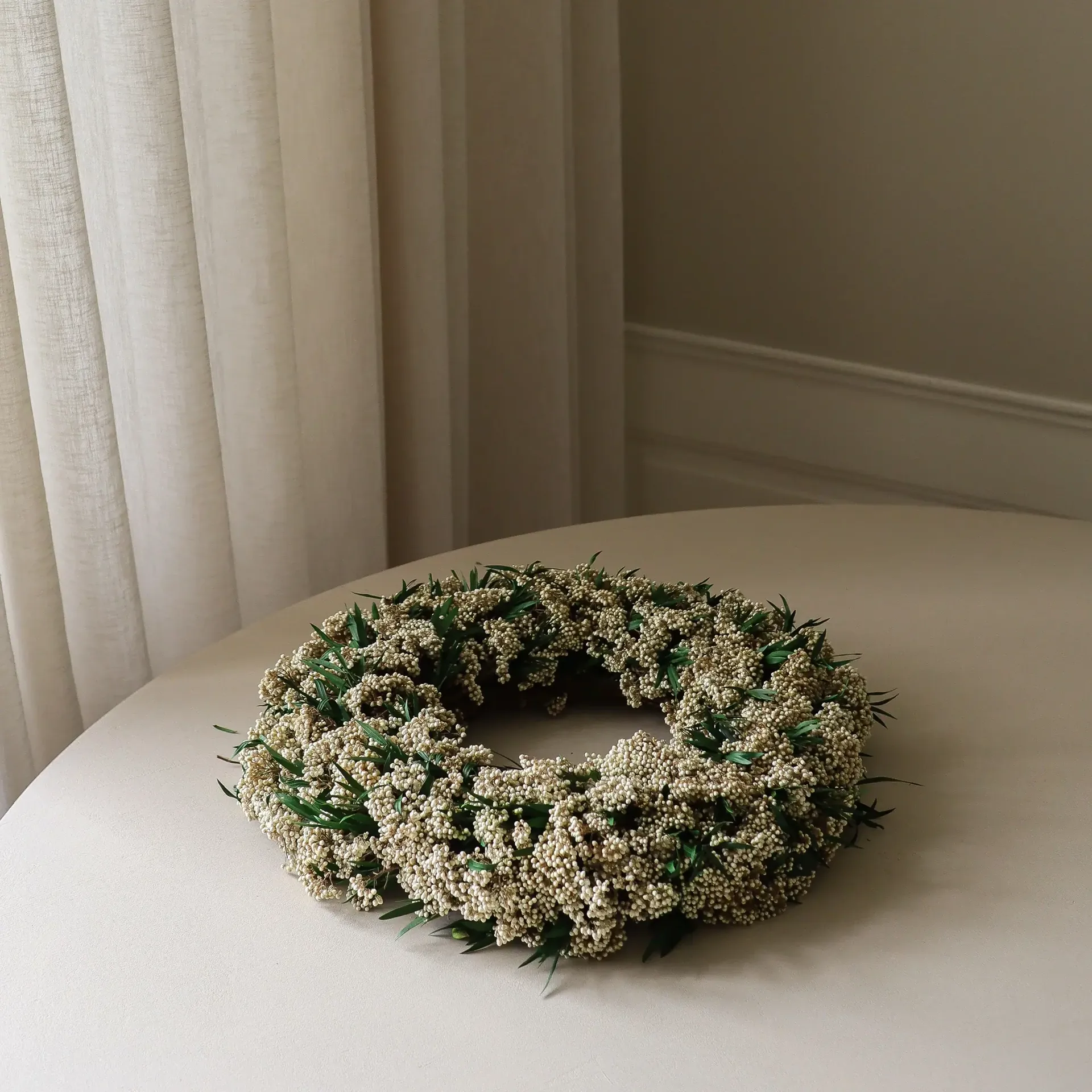 Whisper Meadow Wreath στεφάνι λουλουδιών, Risblomma, Ø40 εκ. Botané