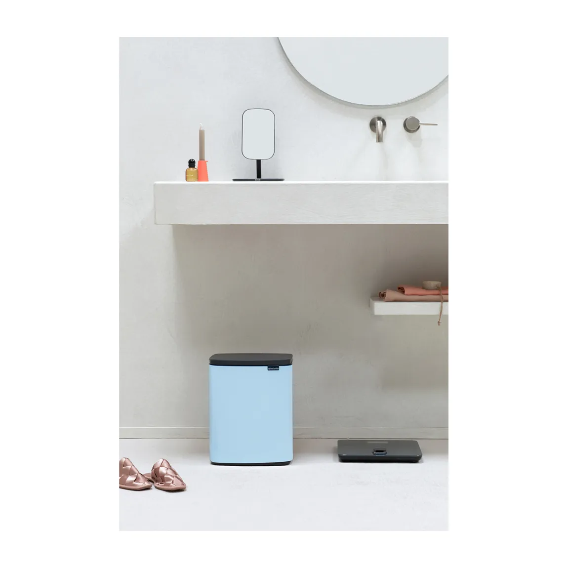 Κάδος απορριμμάτων Bo 12 L, Dreamy blue Brabantia