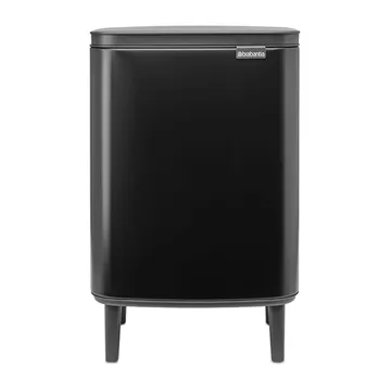 Κάδος απορριμμάτων Bo ψηλό 12 L - Matte black - Brabantia