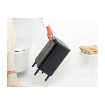 Κάδος απορριμμάτων Bo ψηλό 12 L - Matte black - Brabantia